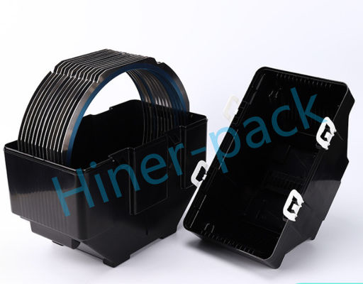 comprar Cuadro flexible de obleas conforme a SGS 12 pulgadas 300 mm Caja de almacenamiento de obleas de material PP conductor online manufacture