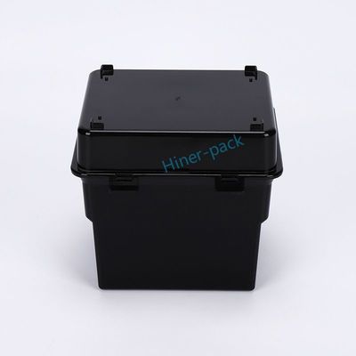 comprar Caja de envío de obleas ESD Negro 6 pulgadas portador vertical para sala limpia online manufacture