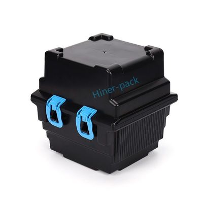 comprar 6 pulgadas de 150 mm Negro ESD Wafer de almacenamiento de la caja portadora para el transporte seguro online manufacture