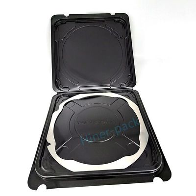comprar Caja de obleas de silicio transparente personalizada de 8 pulgadas para pantalla combinada con el marco flexible de la obleas online manufacture