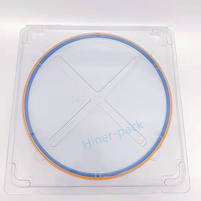 comprar ODM Flex Frame 12 pulgadas caja de obleas de silicio simple material PET ROHS compatible utilizado en la fabricación de obleas online manufacture