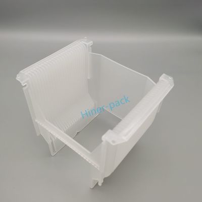 comprar Sala limpia 8 pulgadas Transparente de material de PP Wafer Carrier Cassette caja de embalaje de semiconductores online manufacture