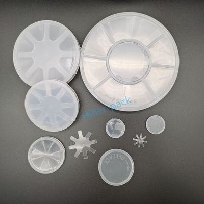 comprar OEM 1 pulgada de una sola oblea de moneda transportador de oblea de PP portador online manufacture