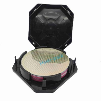 comprar Conforme a la norma ROHS caja de transporte de obleas horizontales de silicio de 12 pulgadas material de PP conductor online manufacture