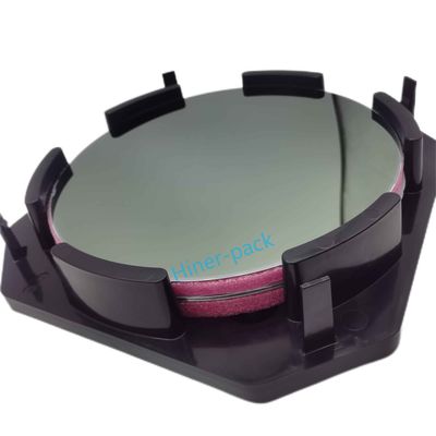 comprar 12 pulgadas de Wafer Negro Horizontal Portador de Caja de envío para el volumen de negocios y el transporte online manufacture