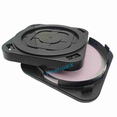 comprar Caja de almacenamiento de obleas horizontal de 12 pulgadas transportador material de PP conductor negro online manufacture