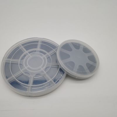 comprar Base de colocación segura de una sola oblea, tapa de resorte, conjunto de polipropileno, claro, caja de envío de 1 pieza. online manufacture