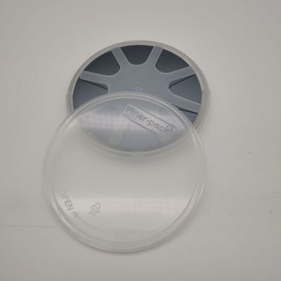comprar Transporte de una sola oblea horizontal clara para transporte seguro / almacenamiento en sala limpia para el campo de semiconductores online manufacture
