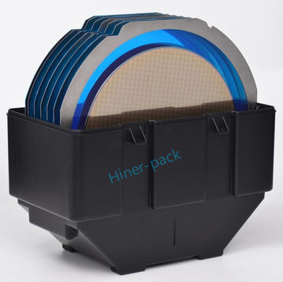 comprar Caja de almacenamiento de obleas de PP conductor con marco de obleas Shipper contiene 25PCS obleas online manufacture