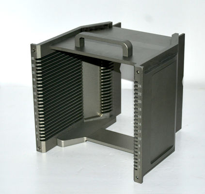 comprar Antidistáctico 8 pulgadas 25 ranura de metal de wafer cassette material de aluminio vertical online manufacture