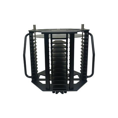 comprar Antiestático 12 pulgadas 13 ranura Wafer de silicio de metal de transporte de la cinta con mango online manufacture