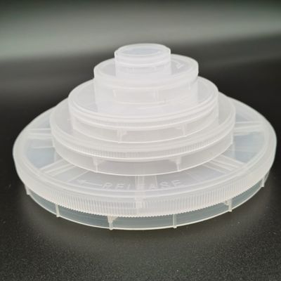 comprar Envasado con una sola ficha en la caja de envío de obleas PP natural de baja liberación de gas para la industria de semiconductores online manufacture