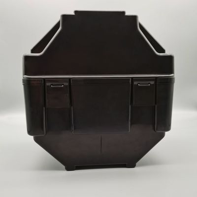 comprar Caja de envío de obleas negras de 8 pulgadas 25 ranuras ESD PP Material ecológico Ampliamente utilizado en el campo de los semiconductores online manufacture