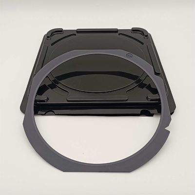 comprar Envasador de obleas de plástico negro con marco flexible y película azul para protección y almacenamiento online manufacture